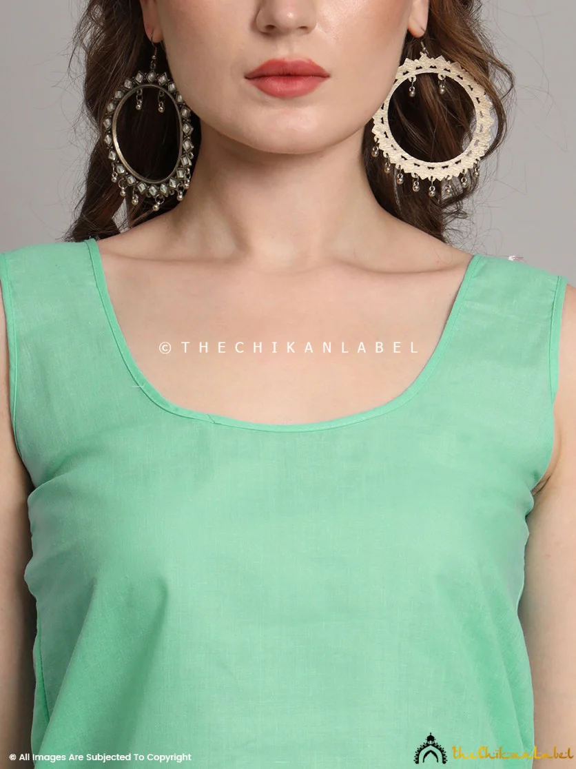 light green cotton inners for kurtis kurta 1 - Image 2