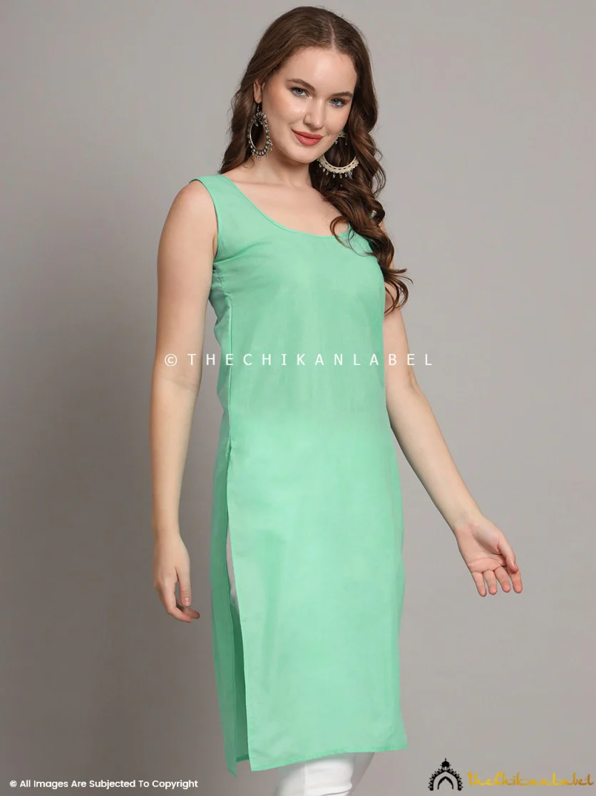 light green cotton inners for kurtis kurta 1 - Image 6