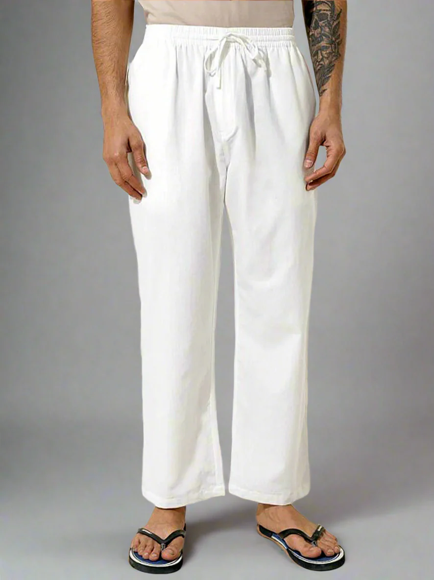 Men Pure Cotton Pyjama - Image 5