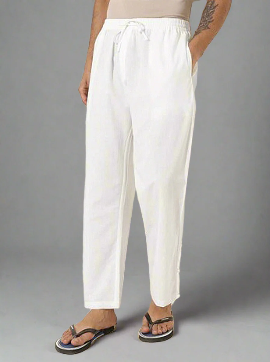 Men Pure Cotton Pyjama - Image 7