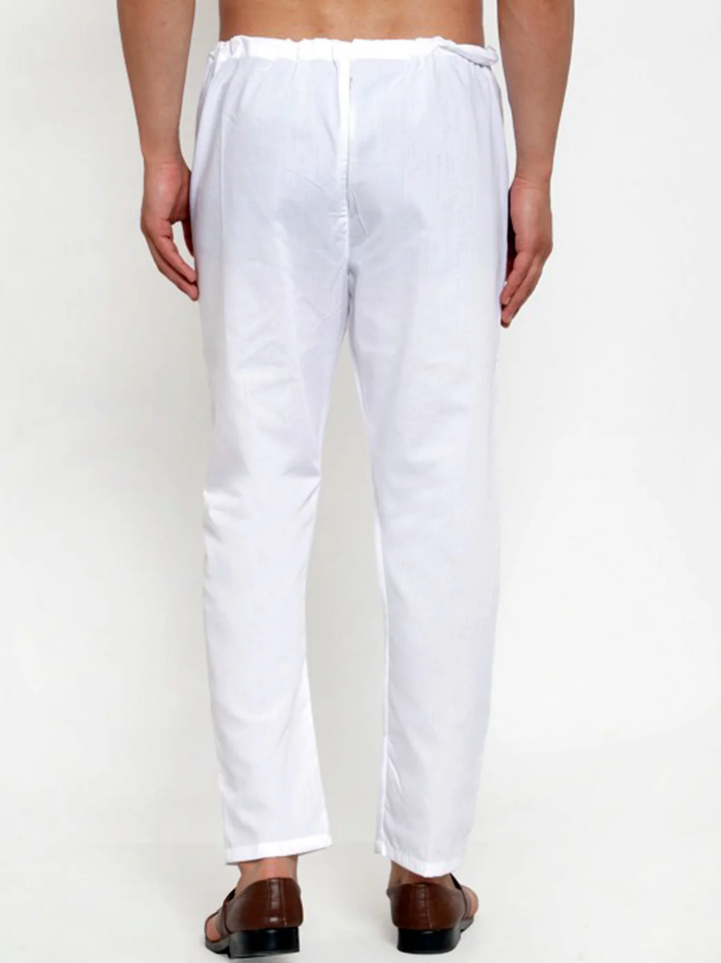 Men Solid Cotton Pant Cut Pyjama - Image 4