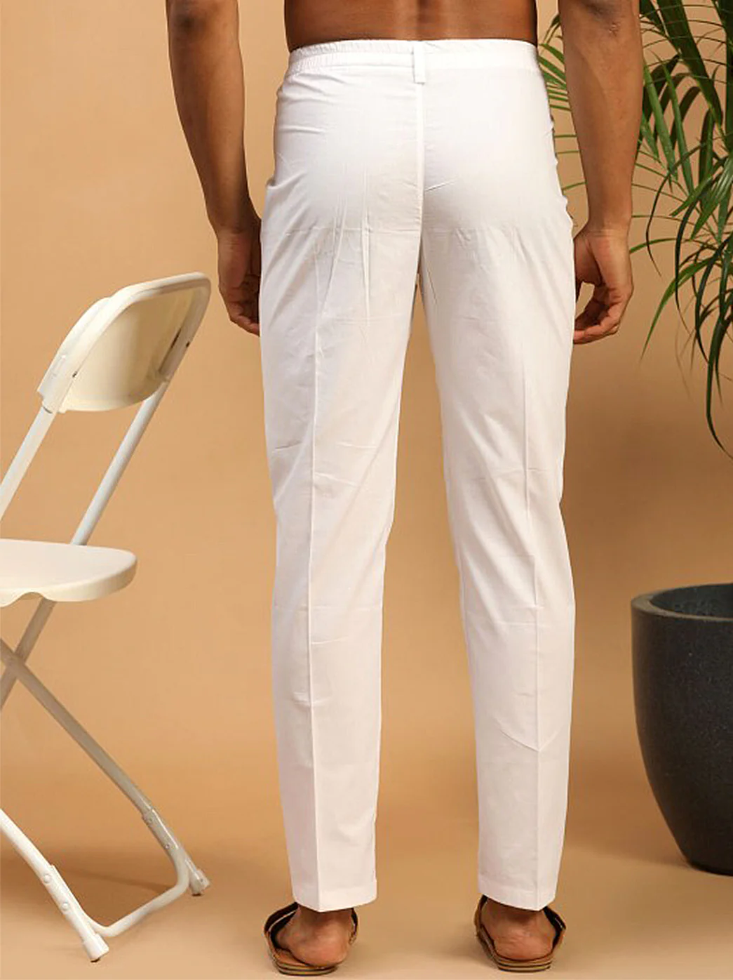 Men Solid Cotton Pyjama Pant - Image 4