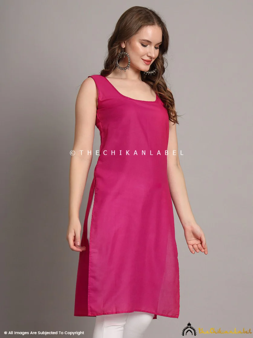 Cotton Camisole Inners for Kurtis & Kurta Rani - Image 4