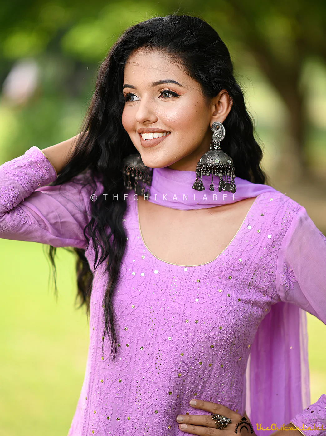 Shweta Tiwari in Mohini Viscose Chikankari Straight Kurta Set - Image 10